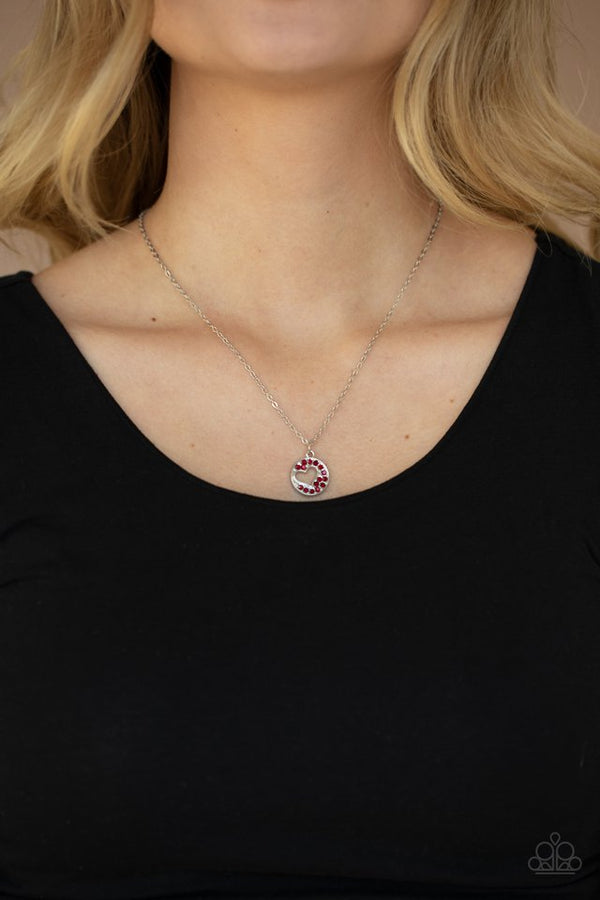 Paparazzi Necklace ~ Bare Your Heart - Red – Paparazzi Jewelry | Online ...