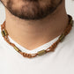 Offshore Drifter - Brown - Paparazzi Necklace Image