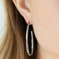 Totally Hooked - Silver - Paparazzi Earring Image