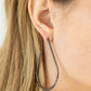 City Curves - Black - Paparazzi Earring Image