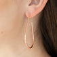 City Curves - Copper - Paparazzi Earring Image