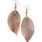 Leafy Legacy - Copper - Paparazzi Earring Image