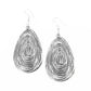 Rural Ripples - Silver - Paparazzi Earring Image
