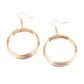 Urban-Spun - Gold - Paparazzi Earring Image