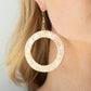 PRIMAL Meridian - Gold - Paparazzi Earring Image
