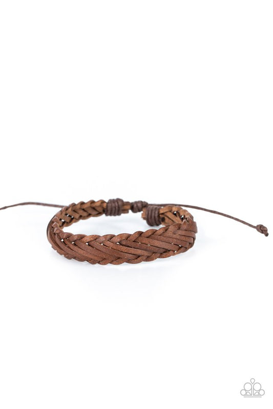 Rodeo Roundup - Brown - Paparazzi Bracelet Image