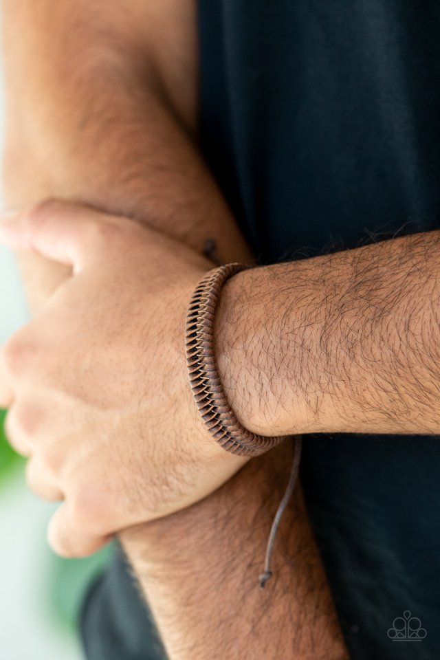 Rodeo Rally - Brown - Paparazzi Bracelet Image