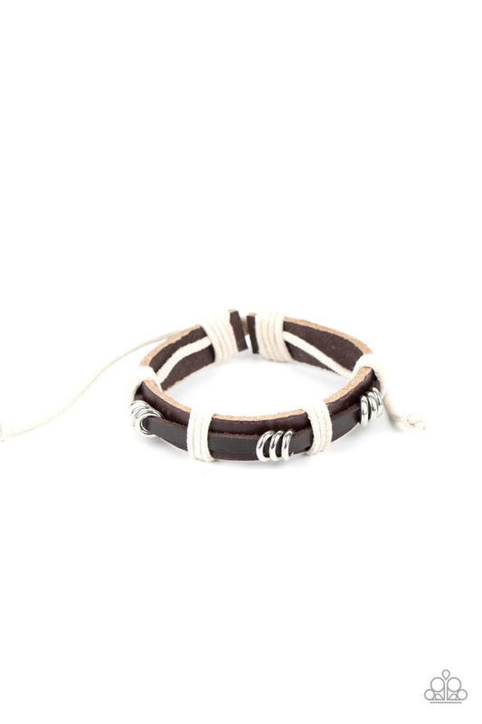 Rodeo Ringleader - Brown - Paparazzi Bracelet Image