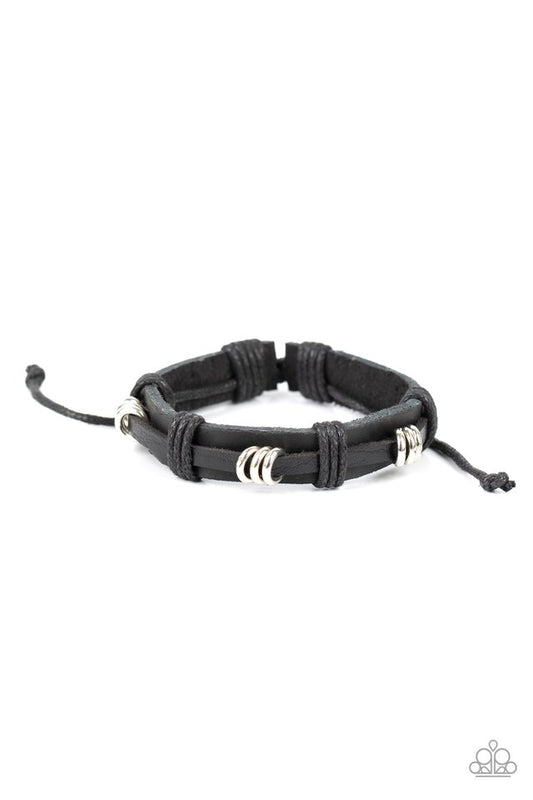 Rodeo Ringleader - Black - Paparazzi Bracelet Image