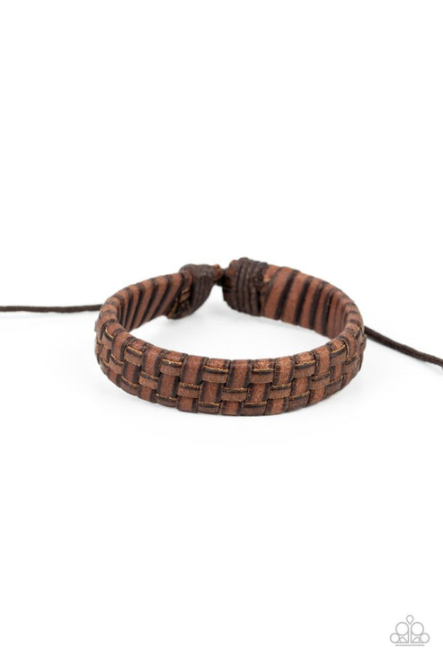 Paparazzi Bracelet ~ Rugged Pioneer - Brown – Paparazzi Jewelry ...