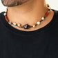 Island Grotto - Brown - Paparazzi Necklace Image