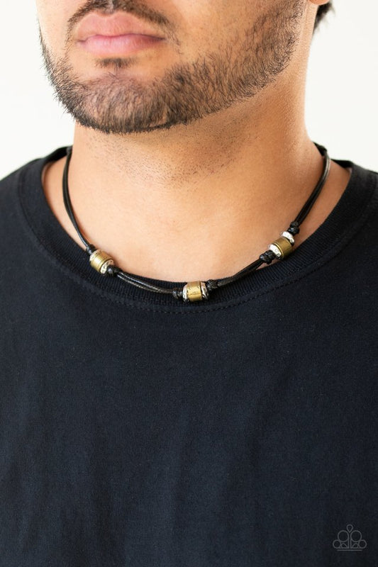 Renegade Ranger - Black - Paparazzi Necklace Image