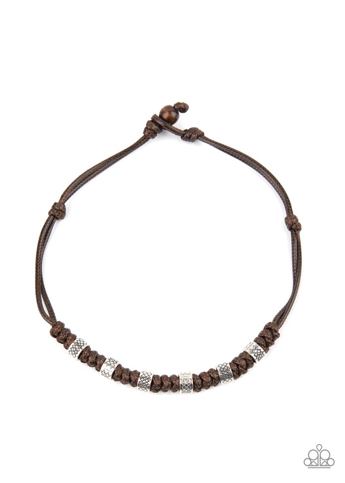 Rural Rumble - Brown - Paparazzi Necklace Image