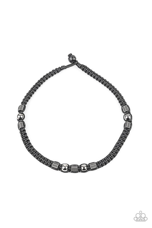 Take a Trek - Black - Paparazzi Necklace Image