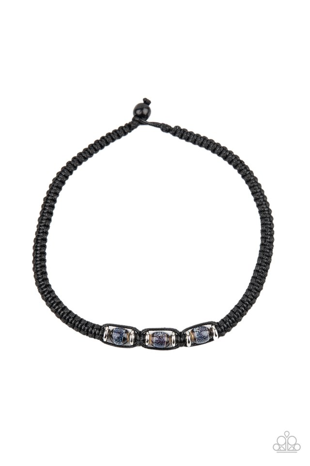 Surfers Paradise - Black - Paparazzi Necklace Image