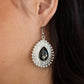 Exquisitely Explosive - Silver - Paparazzi Earring Image