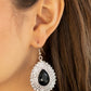 Exquisitely Explosive - Black - Paparazzi Earring Image