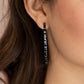 Grungy Grit - Black - Paparazzi Earring Image