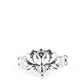Lotus Crowns - Silver - Paparazzi Ring Image