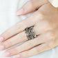 Revved Up Radiance - Silver - Paparazzi Ring Image