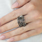 Revved Up Radiance - Black - Paparazzi Ring Image