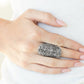 Paisley Paradise - Silver - Paparazzi Ring Image