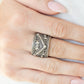 Primal Patterns - Silver - Paparazzi Ring Image