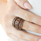 FRILLED To Be Here - Copper - Paparazzi Ring Image