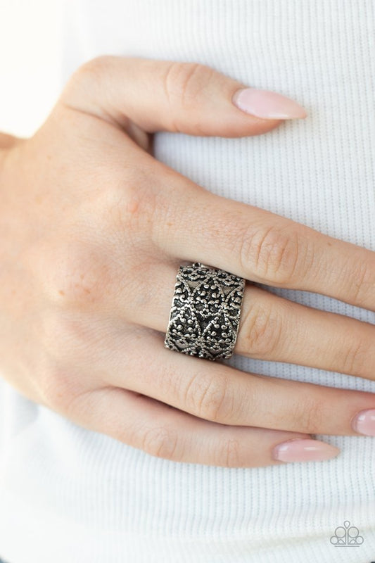 Rustic Regalia - Silver - Paparazzi Ring Image