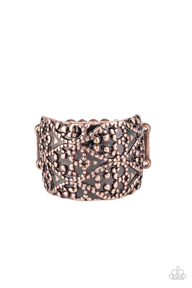 Rustic Regalia - Copper - Paparazzi Ring Image