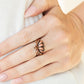 Lotus Crowns - Copper - Paparazzi Ring Image