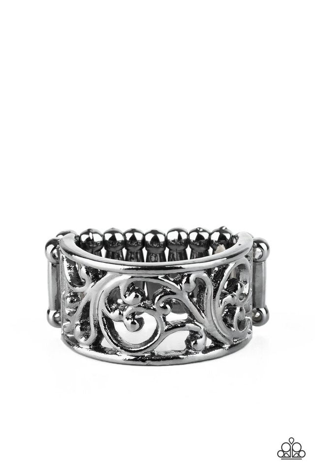 Di-VINE Design - Black - Paparazzi Ring Image