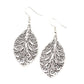 One VINE Day - Silver - Paparazzi Earring Image