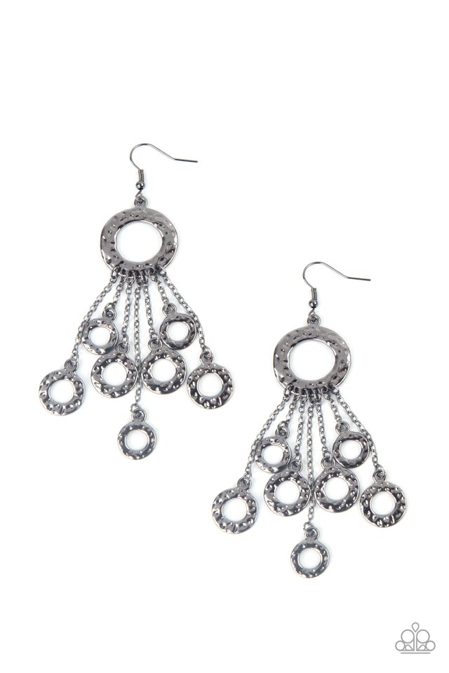 Under on sale black earring