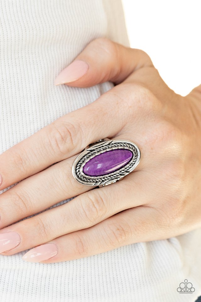 Primal Instincts - Purple - Paparazzi Ring Image