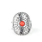 Mojave Rays - Red - Paparazzi Ring Image