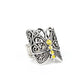 Butterfly Bling - Yellow - Paparazzi Ring Image