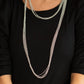 Save Your TIERS - Silver - Paparazzi Necklace Image