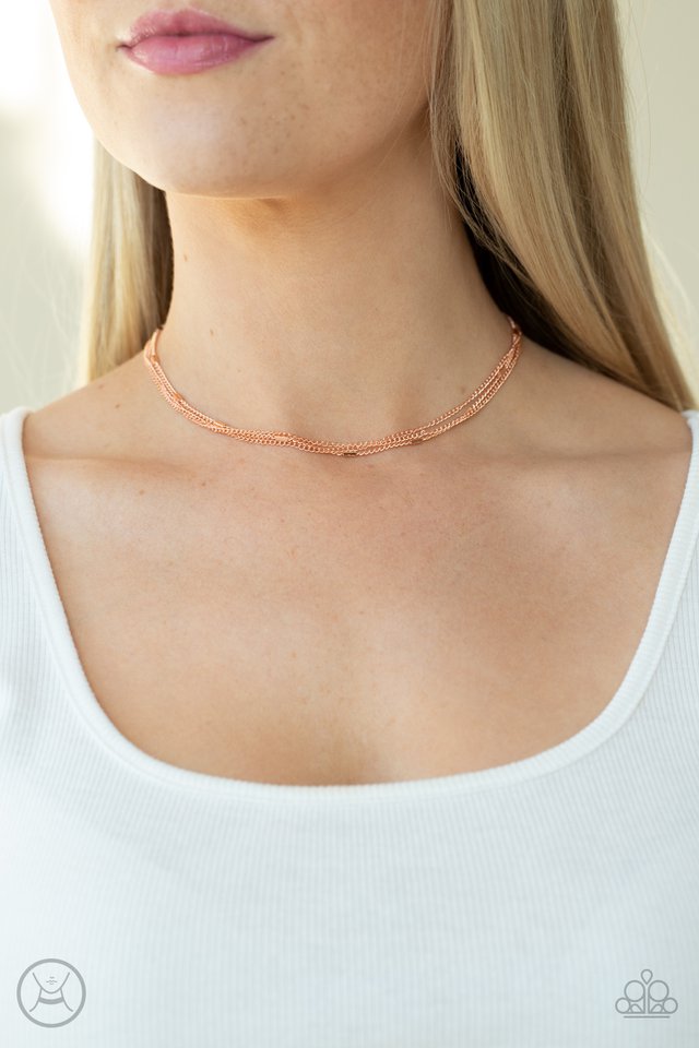Need I SLAY More - Copper - Paparazzi Necklace Image