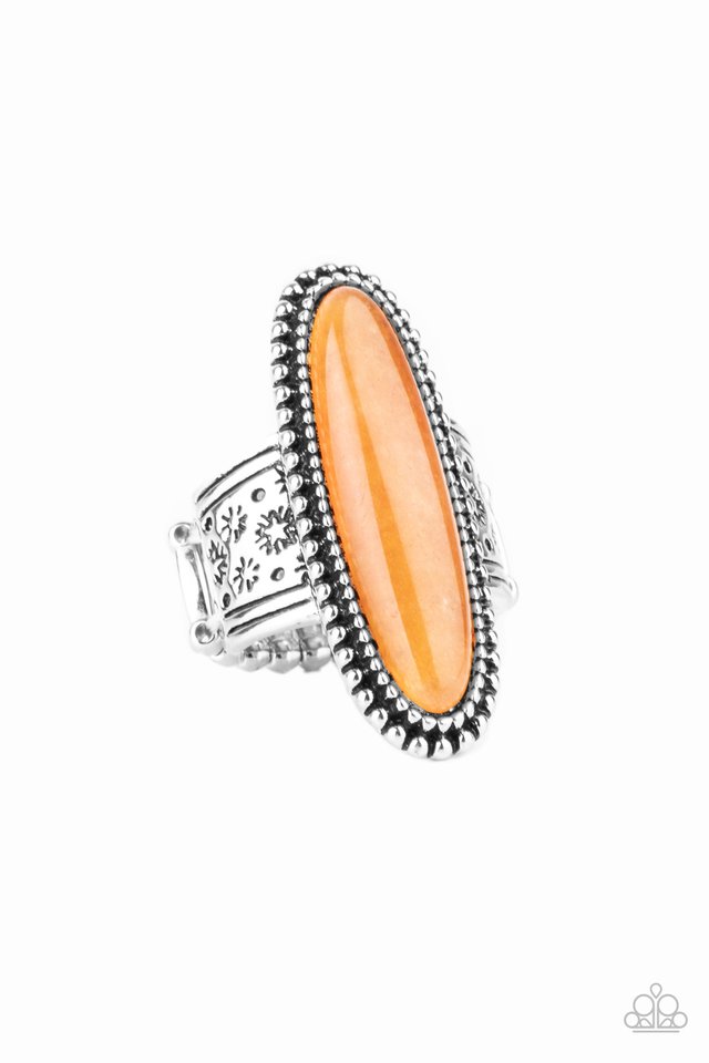 Ultra Luminary - Orange - Paparazzi Ring Image