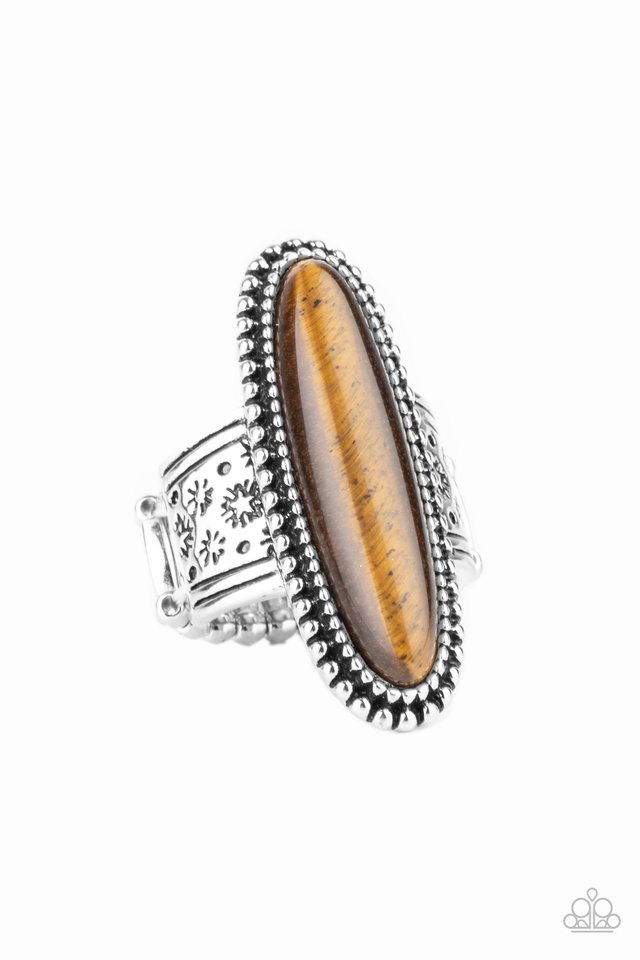 Ultra Luminary - Brown - Paparazzi Ring Image