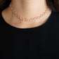 Insta Connection - Rose Gold - Paparazzi Necklace Image