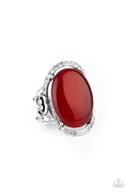 Happily Ever Enchanted - Red - Paparazzi Ring Image