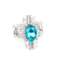 Icy Icon - Blue - Paparazzi Ring Image