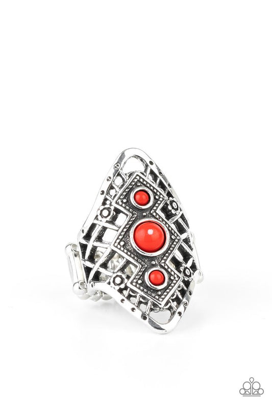 Desert Dreamland - Red - Paparazzi Ring Image