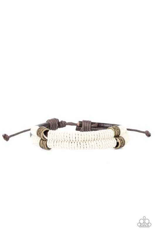 Island Renegade - Brown - Paparazzi Bracelet Image