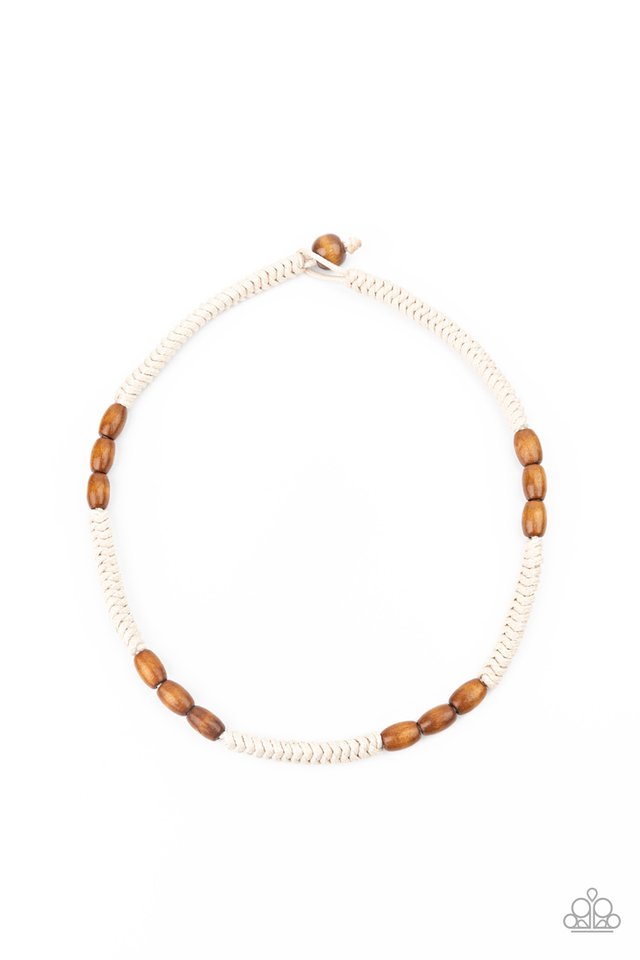 Tahiti Tide - Brown - Paparazzi Necklace Image