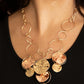 Learn The HARDWARE Way - Gold - Paparazzi Necklace Image