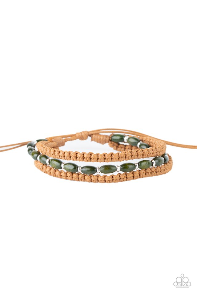 Refreshingly Rural - Green - Paparazzi Bracelet Image