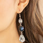 Unpredictable Shimmer - Blue - Paparazzi Earring Image